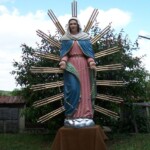 Těšanská Madona po obarvení.