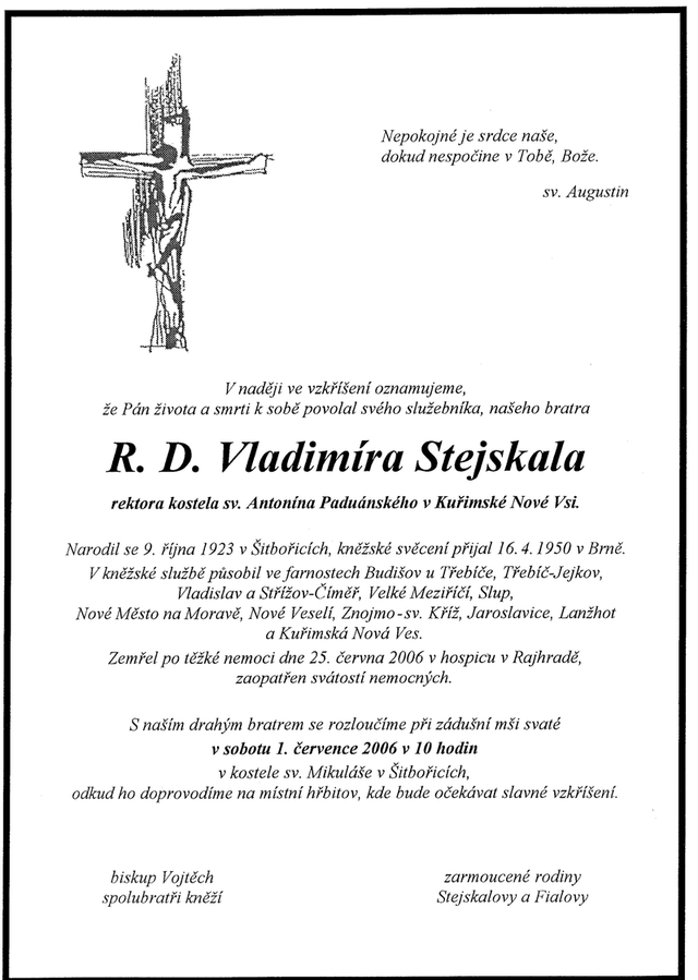 Parte R. D. Vladimír Stejskal