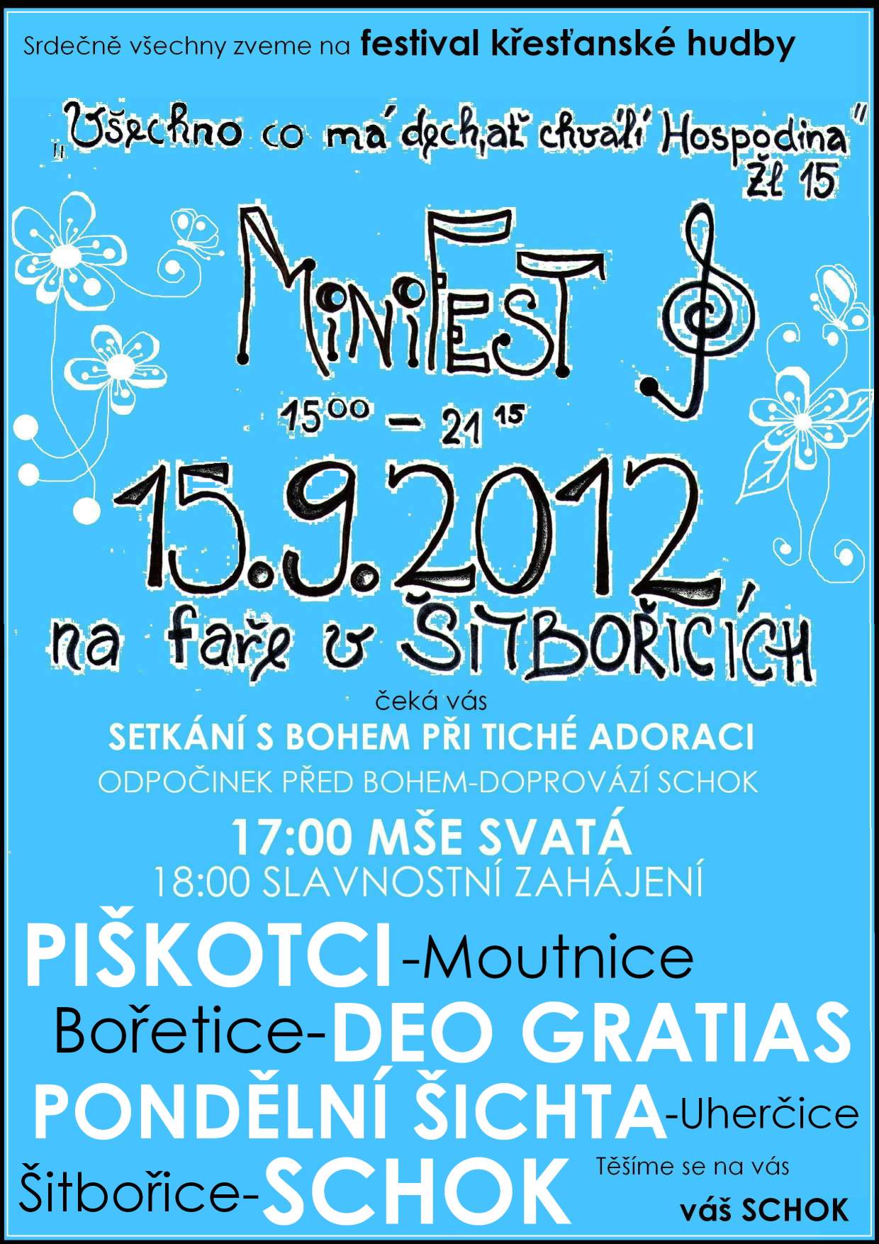 Pozvánka na Minifest